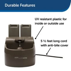 PetSafe Drinkwell Outdoor Plastic Dog & Cat Fountain -Dog Supply Store 63126 PT7. AC SS1800 V1598894763