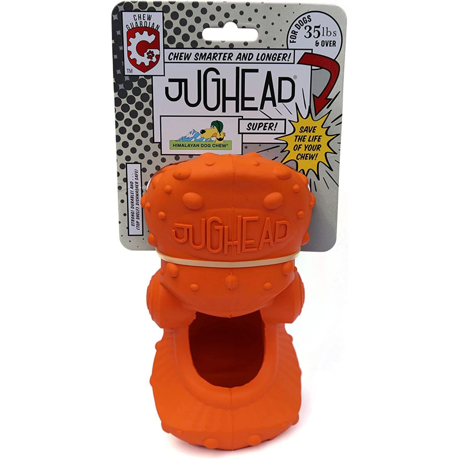 Himalayan Pet Supply Jughead Chew Guardian Chew Smarter Chew Longer Dog Toy 1 Himalayan Pet Supply Jughead Chew Guardian Chew Smarter Chew Longer Dog Toy