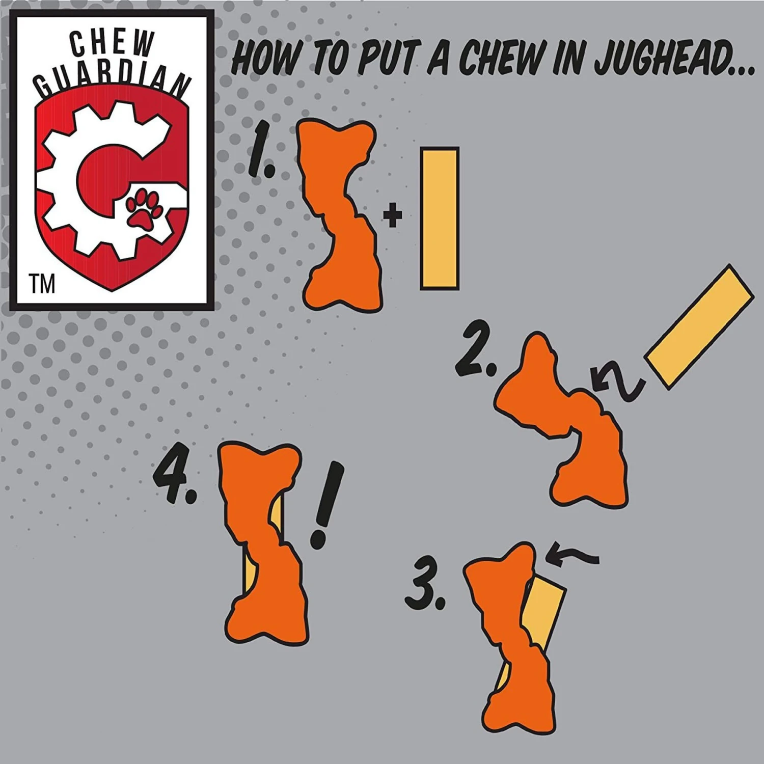 Himalayan Pet Supply Jughead Chew Guardian Chew Smarter Chew Longer Dog Toy 5 Himalayan Pet Supply Jughead Chew Guardian Chew Smarter Chew Longer Dog Toy - Image 5