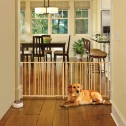 MyPet Wood Extra-Wide Swing Pet Gate For Dogs & Cats -Dog Supply Store 64582 PT3. AC SS1800 V1480633601