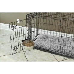 MidWest Stainless Steel Snap'y Fit Dog Kennel Bowl -Dog Supply Store 65183 PT6. AC SS1800 V1516043812