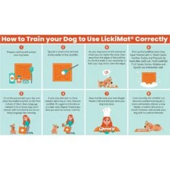 LickiMat Classic Soother Slow Feeder Dog Lick Mat, Green -Dog Supply Store 654590 PT7. AC SS1800 V1668456945