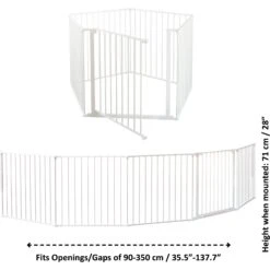 Scandinavian Pet 28-in Flex Configurable Dog Gate -Dog Supply Store 659030 PT2. AC SS1800 V1664534096
