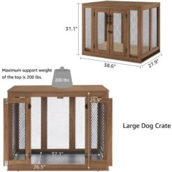 Unipaws Furniture Style With Tray Dog Crate -Dog Supply Store 661070 PT5. AC SS1800 V1666297281