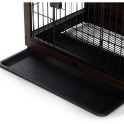 Coziwow Furniture Style Dog Crate With Removable Tray, Walnut -Dog Supply Store 661310 PT6. AC SS1800 V1669097911