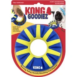 KONG Goodiez Ring Dog Toy, Blue, Medium -Dog Supply Store 666438 PT2. AC SS1800 V1666386028