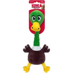 KONG Shakers Bobz Mallard Dog Toy, Green, Medium -Dog Supply Store 666502 PT2. AC SS1800 V1666385907