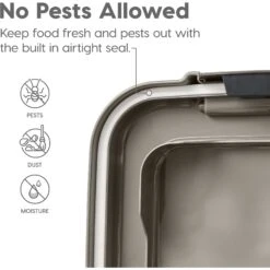 IRIS Airtight Cat, Dog & Bird Food Storage Container With Attachable Casters 10 IRIS Airtight Cat, Dog & Bird Food Storage Container With Attachable Casters -Dog Supply Store 677342 PT3. AC SS1800 V1686072609