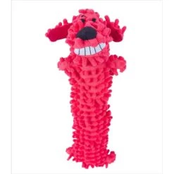 Multipet Loofa Floppy Water Bottle Buddies Squeaky Plush Dog Toy, Color Varies -Dog Supply Store 68079 PT5. AC SS1800 V1530544376