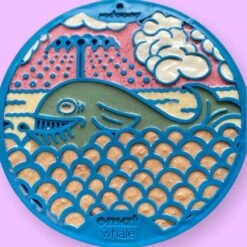 SodaPup Whale Dog Lick Mat, Blue, Large -Dog Supply Store 690542 PT4. AC SS1800 V1667519547