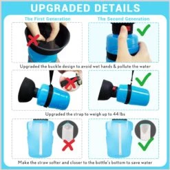 LESOTC Outdoor Dog Water Bottle Dispenser -Dog Supply Store 693798 PT5. AC SS1800 V1667863058