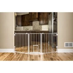Carlson Pet Products Flexi Walk-Thru Dog Gate With Pet Door -Dog Supply Store 69446 PT2. AC SS1800 V1566586014