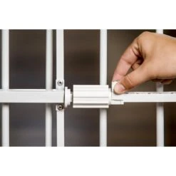 Carlson Pet Products Tuffy Expandable Dog Gate With Pet Door -Dog Supply Store 69452 PT3. AC SS1800 V1566586196