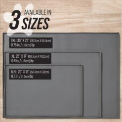 Leashboss Splash Tall Lip Dog Food Mat -Dog Supply Store 694926 PT7. AC SS1800 V1669906964