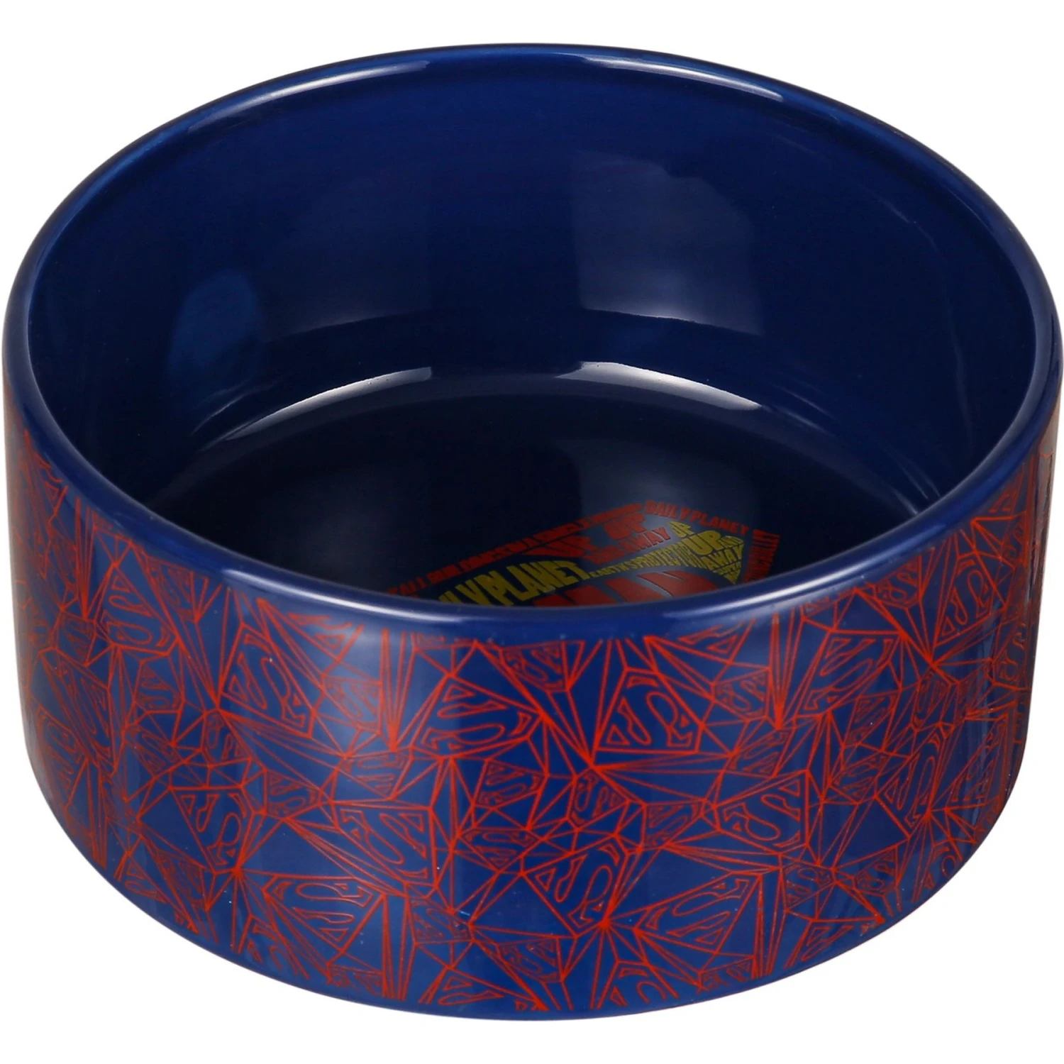 Fetch For Pets DC Comics Superman Logo Dog Bowl, 3.5 Cup 3 Fetch For Pets DC Comics Superman Logo Dog Bowl, 3.5 Cup - Image 3