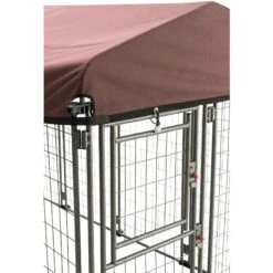 TRIXIE Deluxe Outdoor Dog Kennel With Cover, XX-Large, Black/Burgundy 11 TRIXIE Deluxe Outdoor Dog Kennel With Cover, XX-Large, Black/Burgundy -Dog Supply Store 701438 PT4. AC SS1800 V1668551000