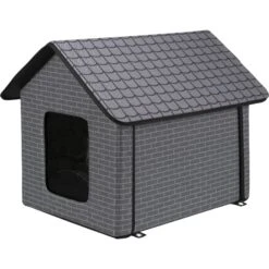 TRIXIE Insulated Outdoor Cat & Dog House, Gray 12 TRIXIE Insulated Outdoor Cat & Dog House, Gray -Dog Supply Store 701646 PT3. AC SS1800 V1668548318