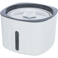 TRIXIE Flower Cat & Dog Water Fountain, White/Gray, 68-oz 7 TRIXIE Flower Cat & Dog Water Fountain, White/Gray, 68-oz -Dog Supply Store 701790 PT2. AC SS1800 V1668457950