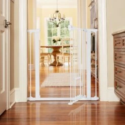 MyPet Tall & Wide Walk Thru Easypass Cat & Dog Gate, White 10 MyPet Tall & Wide Walk Thru Easypass Cat & Dog Gate, White -Dog Supply Store 711774 PT2. AC SS1800 V1670434301