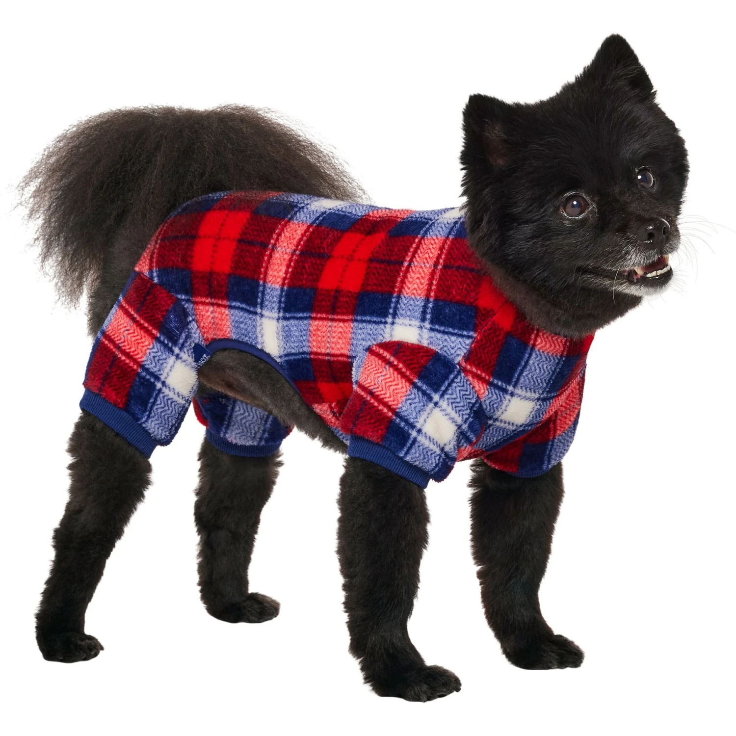 Frisco Cozy Plush Fleece Dog & Cat PJs, Plaid 1 Frisco Cozy Plush Fleece Dog & Cat PJs, Plaid