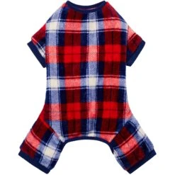 Frisco Cozy Plush Fleece Dog & Cat PJs, Plaid 11 Frisco Cozy Plush Fleece Dog & Cat PJs, Plaid -Dog Supply Store 719102 PT4. AC SS1800 V1692720278