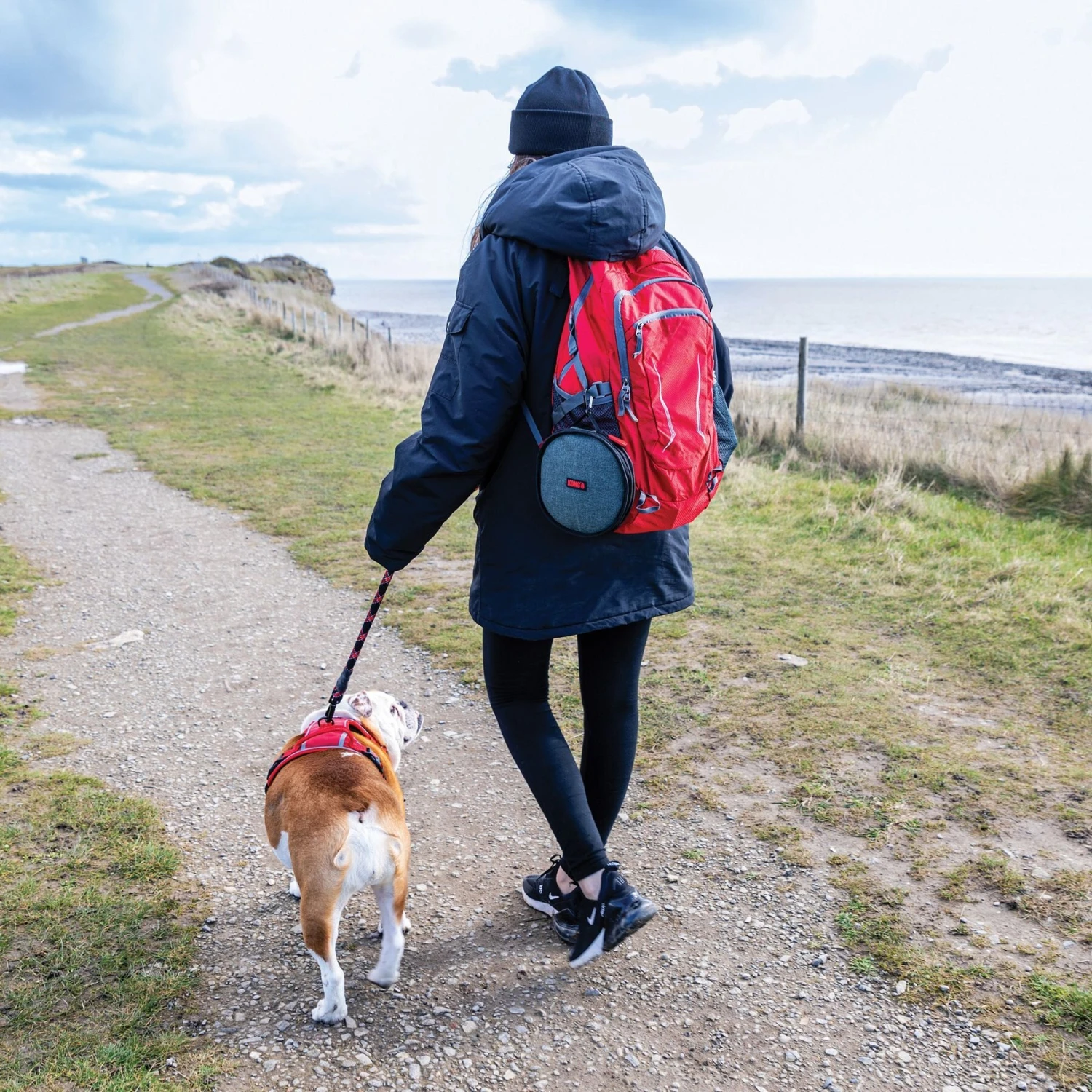 KONG Fold-Up Double Dog Bowl 5 KONG Fold-Up Double Dog Bowl - Image 5