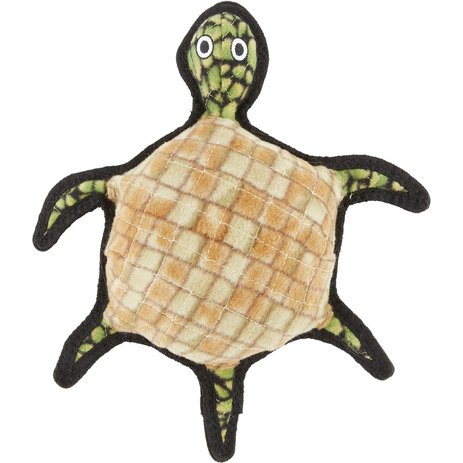 Tuffy's Ocean Creatures Burtle Turtle Plush Dog Toy 1 Tuffy's Ocean Creatures Burtle Turtle Plush Dog Toy