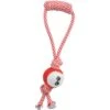 Pet Life Pull Away' Rope & Tennis Ball Dog Toy