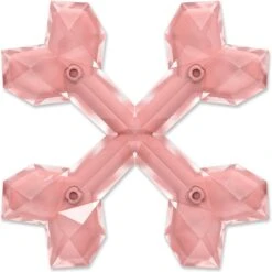 Zeus Duo Cross Bones Dog Toy, 6-in, Coral -Dog Supply Store 732182 PT4. AC SS1800 V1670513167