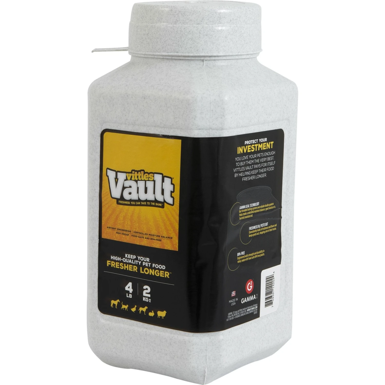 Gamma2 Vittles Vault Junior Pet Food Storage 1 Gamma2 Vittles Vault Junior Pet Food Storage