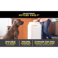 Gamma2 Vittles Vault Pet Food Storage -Dog Supply Store 73476 PT2. AC SS1800 V1445890015