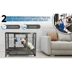 PetMedics Portable Pet Sound Soother Dog Crate & Travel Clip, Blue -Dog Supply Store 734798 PT3. AC SS1800 V1683905771