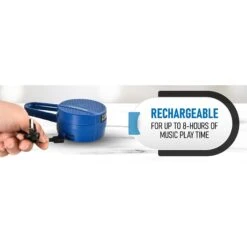 PetMedics Portable Pet Sound Soother Dog Crate & Travel Clip, Blue -Dog Supply Store 734798 PT4. AC SS1800 V1683905771