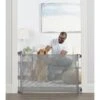 Carlson Pet Products Retractable Safety Dog Gate, Gray, Large