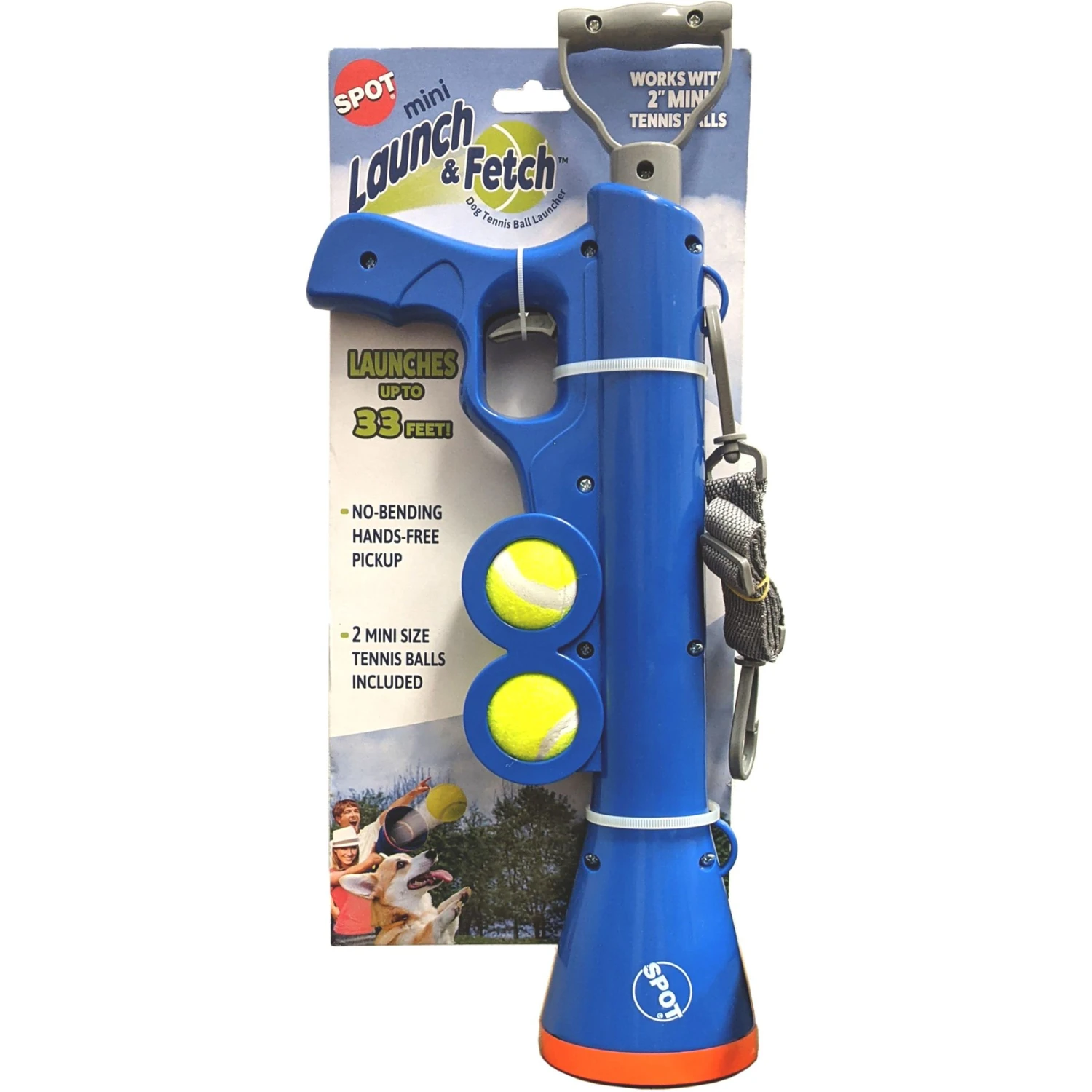 Ethical Pet Launch & Fetch Launcher Exercise Dog Toy, Blue 1 Ethical Pet Launch & Fetch Launcher Exercise Dog Toy, Blue