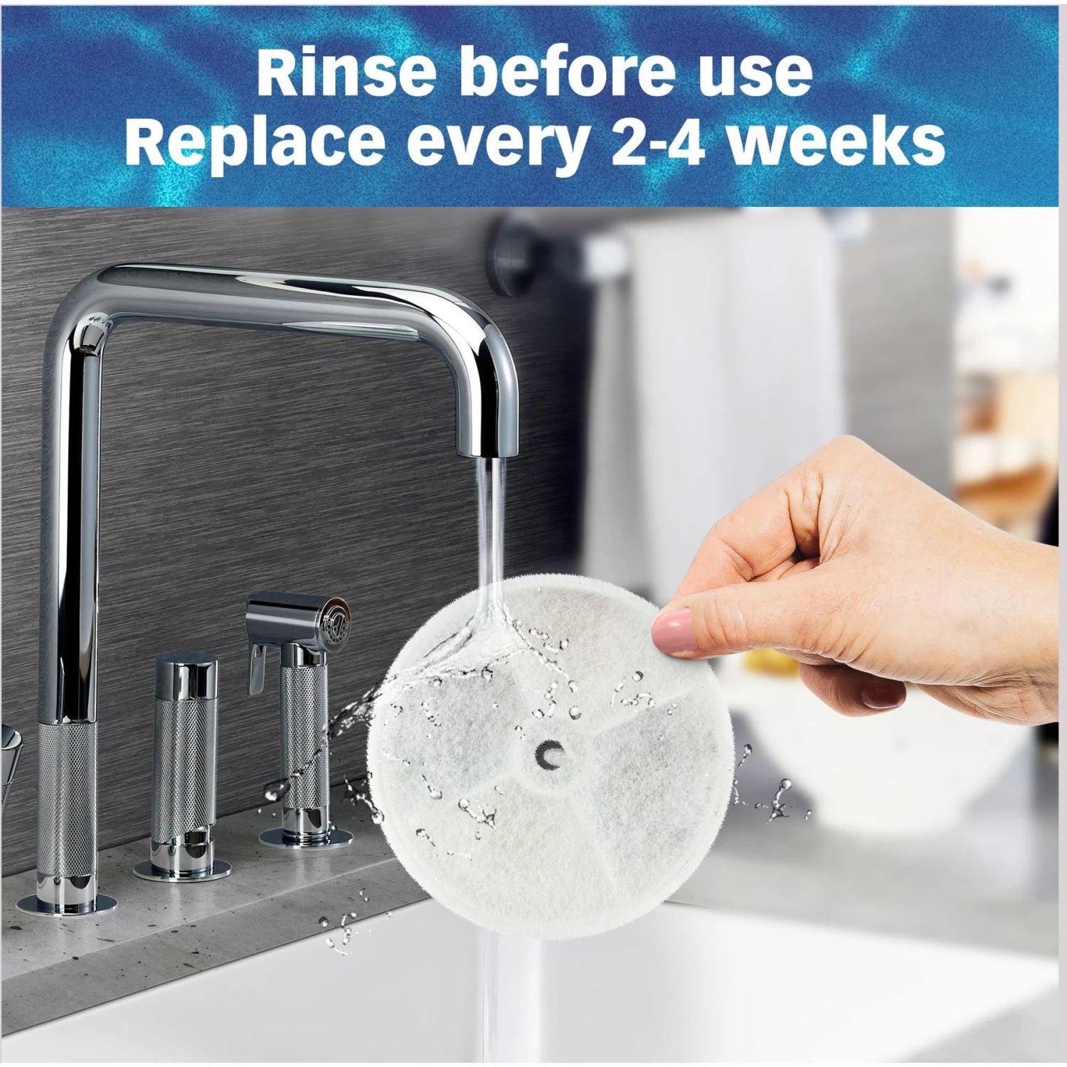 Pet Standard Petkit EverSweet 2, EverSweet 3 & Cybertial Puredrink Water Fountain Replacement Filter, 6-Pack 7 Pet Standard Petkit EverSweet 2, EverSweet 3 & Cybertial Puredrink Water Fountain Replacement Filter, 6-Pack - Image 7