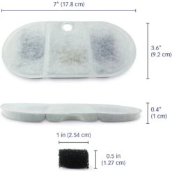 Pet Standard PETLIBRO BPA-Free Capsule Pet Water Fountain Replacement Filter, 71-oz, 12-pack -Dog Supply Store 738830 PT2. AC SS1800 V1675278809