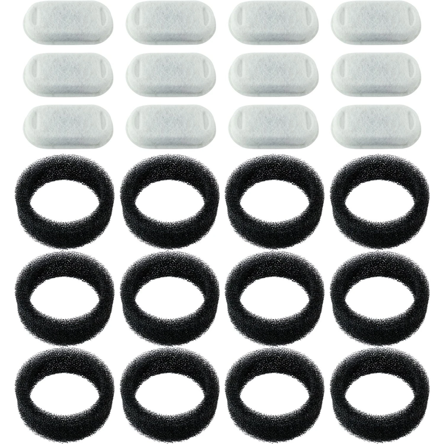 Pet Standard PETLIBRO Model PLWF003 Stainless Steel Pet Water Fountain Replacement Filter & Replacement Pre-Filter Sponges, 67-oz, 12-pack 1 Pet Standard PETLIBRO Model PLWF003 Stainless Steel Pet Water Fountain Replacement Filter & Replacement Pre-Filter Sponges, 67-oz, 12-pack