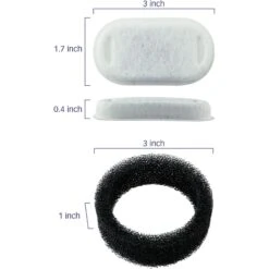 Pet Standard PETLIBRO Model PLWF003 Stainless Steel Pet Water Fountain Replacement Filter & Replacement Pre-Filter Sponges, 67-oz, 12-pack 9 Pet Standard PETLIBRO Model PLWF003 Stainless Steel Pet Water Fountain Replacement Filter & Replacement Pre-Filter Sponges, 67-oz, 12-pack -Dog Supply Store 738846 PT2. AC SS1800 V1675276285