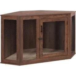 Unipaws Furniture Style Corner Dog Crate 9 Unipaws Furniture Style Corner Dog Crate -Dog Supply Store 739486 PT2. AC SS1800 V1672161751