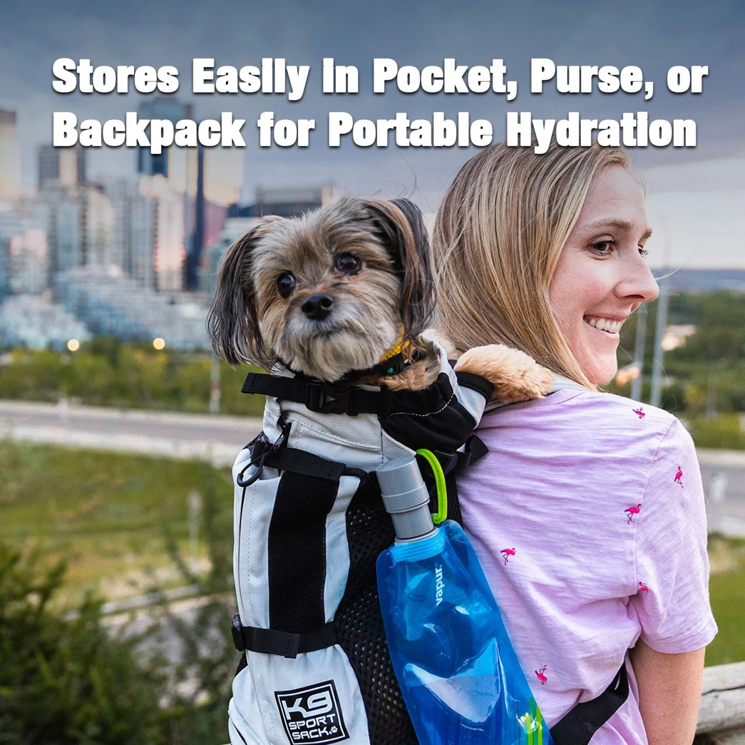 Vapur EZ Lick Portable Dog Water Bottle, 23-oz 4 Vapur EZ Lick Portable Dog Water Bottle, 23-oz - Image 4