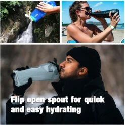 Vapur Owner Water Bottle & EZ Lick Portable Dog Water Bottle, 2 Count -Dog Supply Store 740254 PT2. AC SS1800 V1675456663