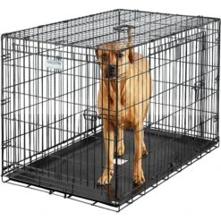 Precision Pet Products Provalu Double Door Collapsible Wire Dog Crate -Dog Supply Store 74070 PT6. AC SS1800 V1569014836