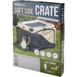 Precision Pet Products 4-Door Collapsible Soft-Sided Dog Crate -Dog Supply Store 74108 PT5. AC SS1800 V1562172889