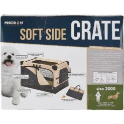 Precision Pet Products 4-Door Collapsible Soft-Sided Dog Crate -Dog Supply Store 74108 PT6. AC SS1800 V1562172843