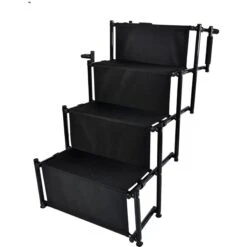 Max & Marlow Go Gear Portable Anti-Slip Safety Dog Stairs, Black, Large -Dog Supply Store 741974 PT6. AC SS1800 V1674080529