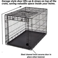 MidWest Ovation Single Door Collapsible Wire Dog Crate -Dog Supply Store 74296 PT5. AC SS1800 V1485261395