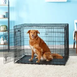 MidWest Ultima Pro Double Door Collapsible Wire Dog Crate -Dog Supply Store 74309 PT4. AC SS1800 V1562173409