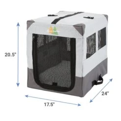MidWest Canine Camper Single Door Collapsible Soft-Sided Dog Crate -Dog Supply Store 74312 PT2. AC SS1800 V1566320087