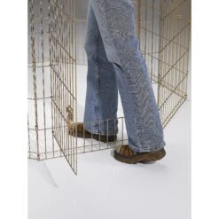 MidWest Wire Dog Exercise Pen With Step-Thru Door, Gold Zinc -Dog Supply Store 74326 PT5. AC SS1800 V1567186141